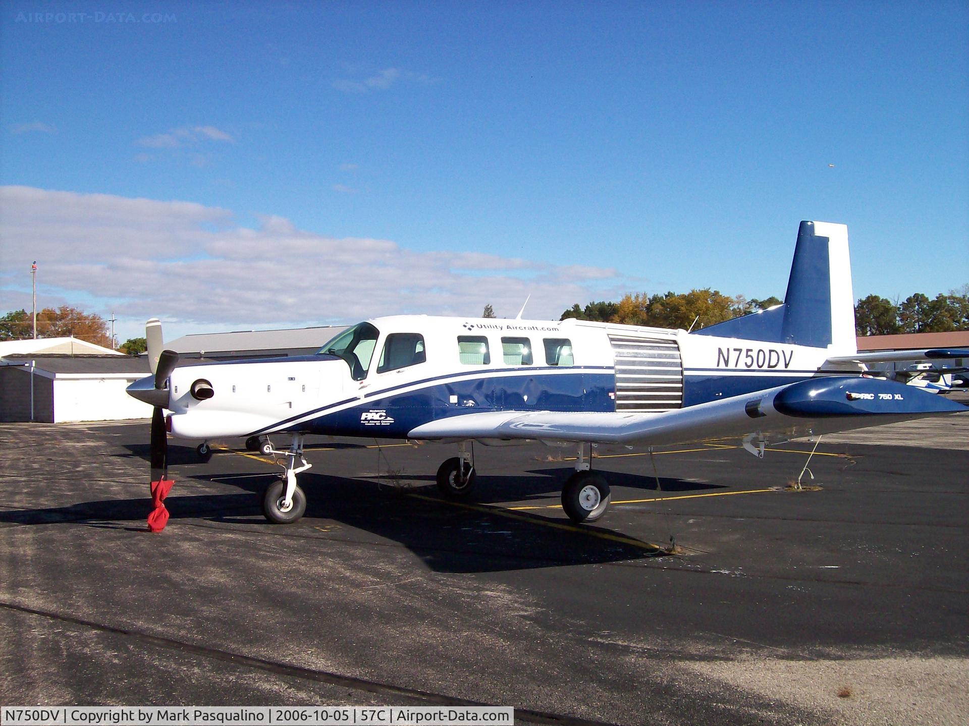 N750DV, 2005 Pacific Aerospace 750XL C/N 112, PAC 750XL