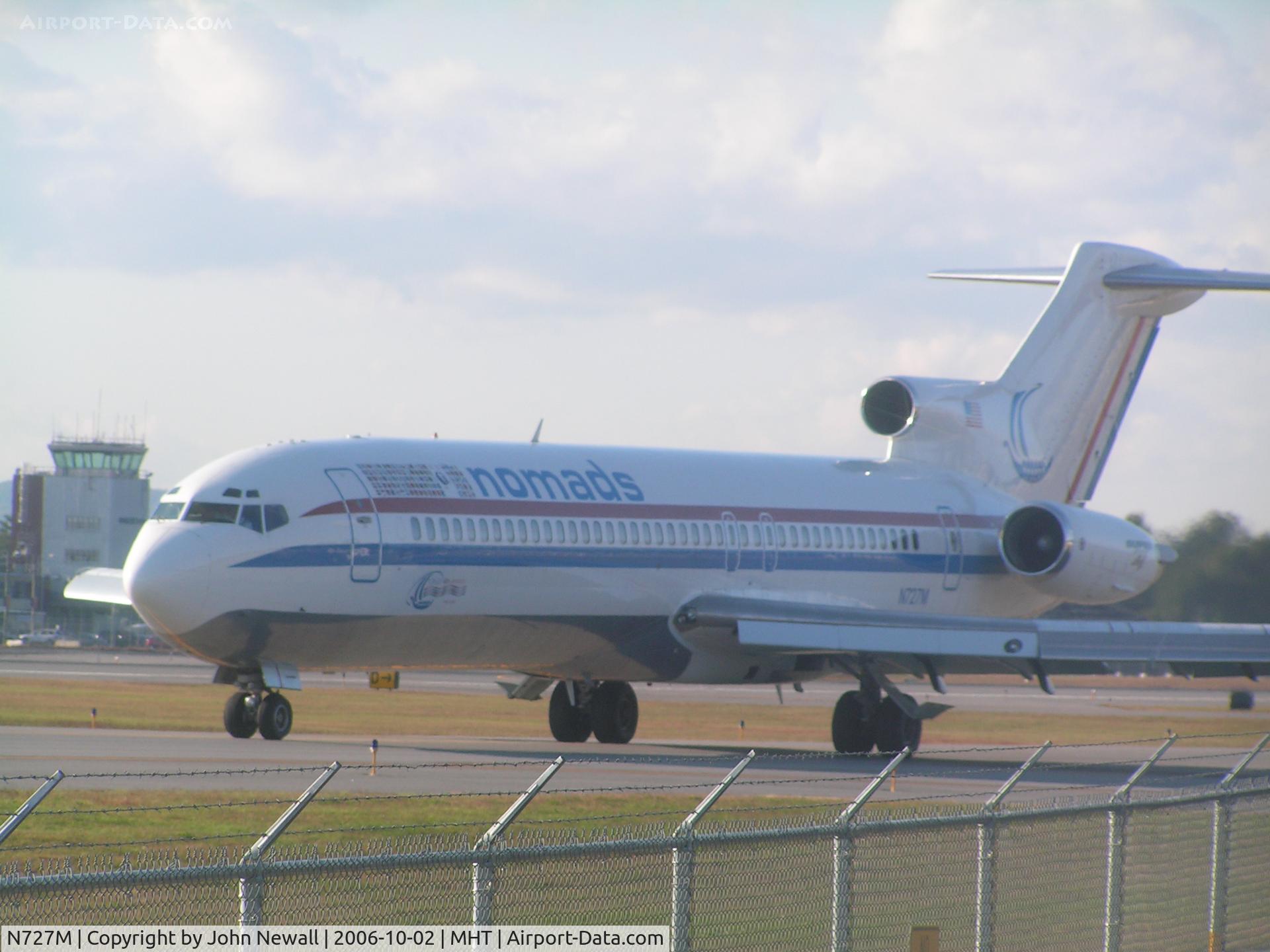 N727M, 1982 Boeing 727-221 C/N 22541, taxi to take off at runway 17