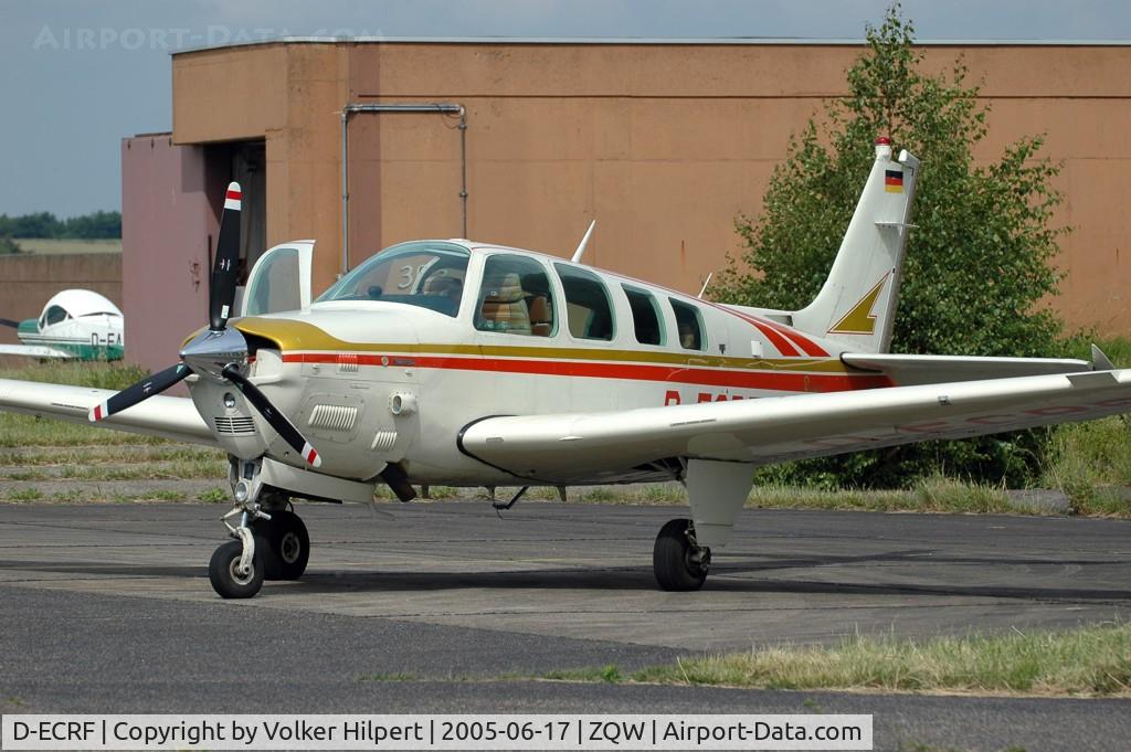 D-ECRF, 1982 Beech B36TC Bonanza Bonanza C/N EA-299, Beech B36 Bonanza