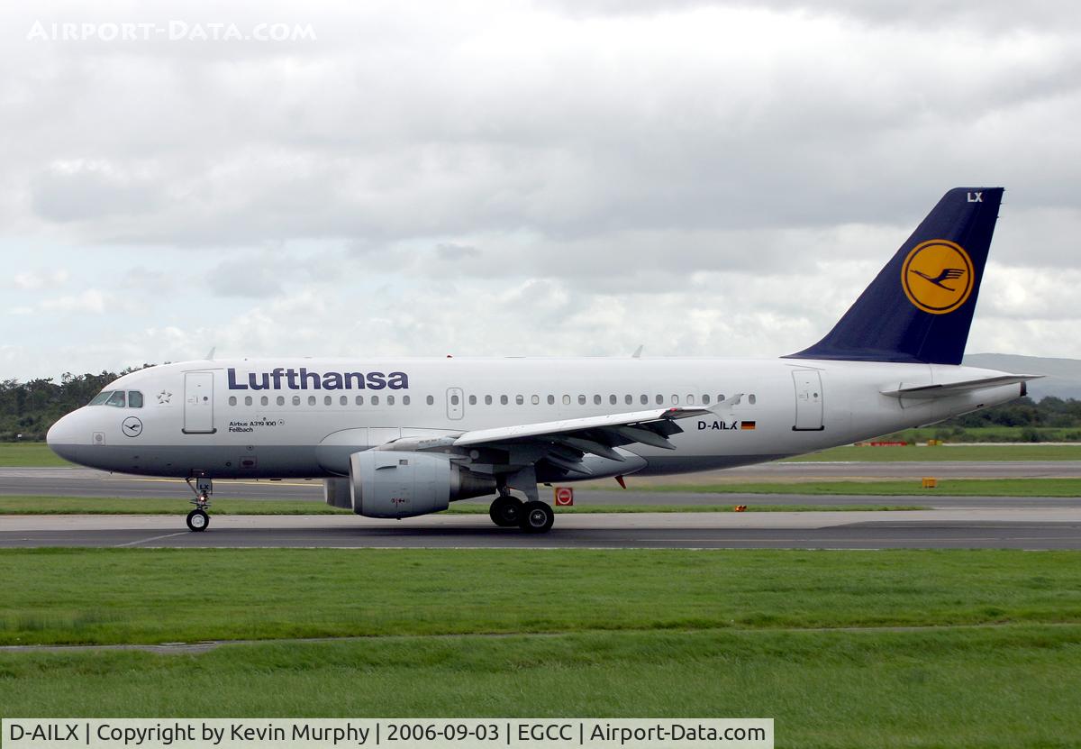 D-AILX, 1998 Airbus A319-114 C/N 860, Lufty's Airbus arriving from Germany.