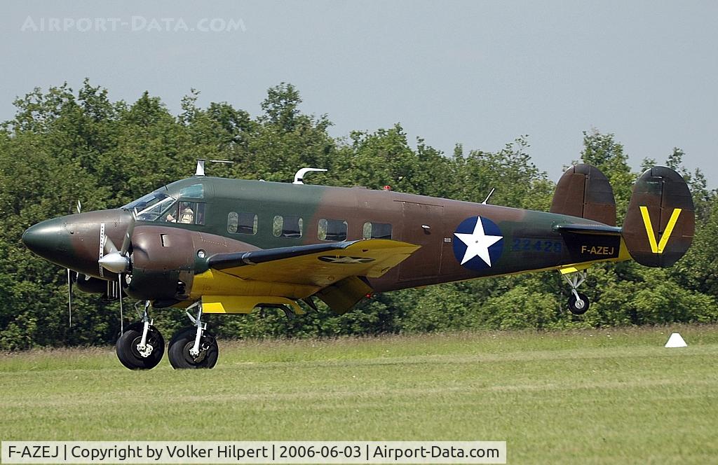 F-AZEJ, 1958 Beech E18S C/N BA-359, Beech E18S