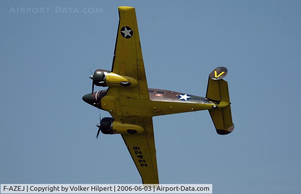 F-AZEJ, 1958 Beech E18S C/N BA-359, Beech E18S
