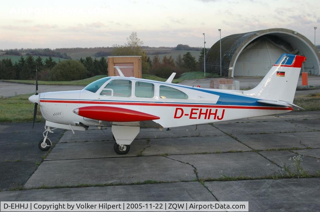 D-EHHJ, Beech 35-C33 Debonair C/N CD-1165, Beech E33 Bonanza