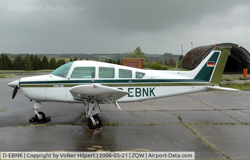 D-EBNK, Beechcraft 24R Sierra 200 C/N MC-222, Beech Model 23