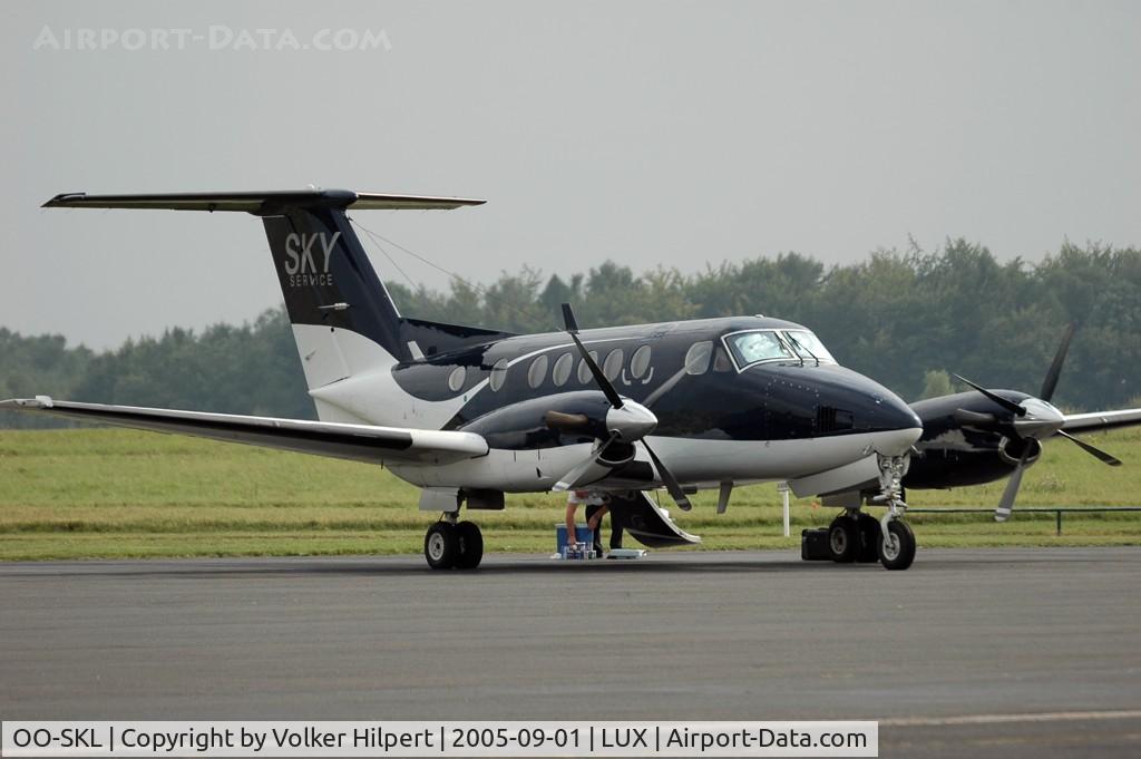 OO-SKL, 1989 Beech B200 Super King Air King Air C/N BB-1348, Beech Super King Air B200