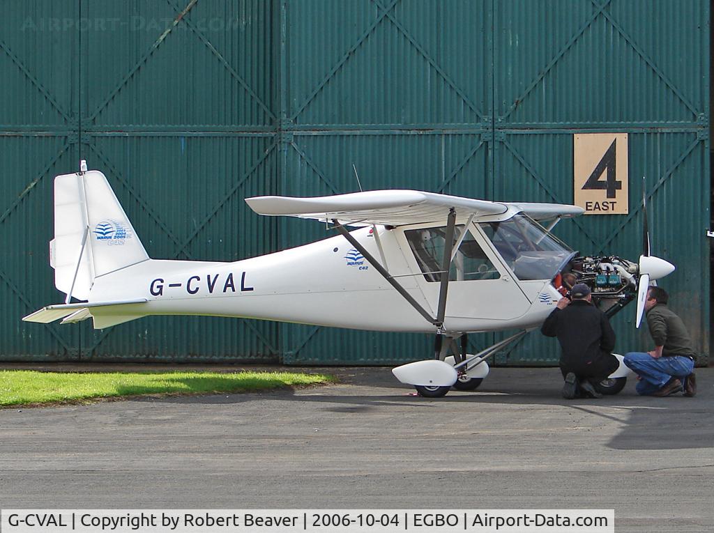 G-CVAL, 2006 Comco Ikarus C42 FB100 C/N 0608-6836, Ikarus C42 FB 100