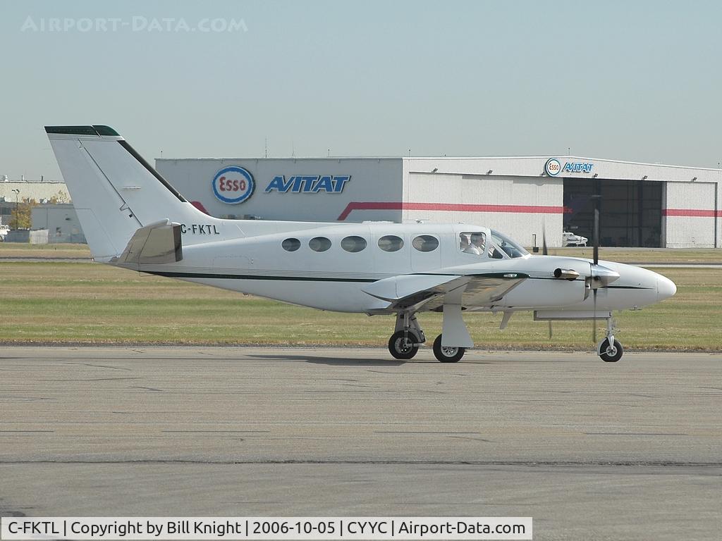 C-FKTL, 1981 Cessna 425 Corsair C/N 425-0008, Heading for 34
