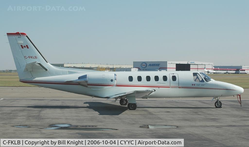 C-FKLB, 1991 Cessna 550 C/N 550-0699, Transport Canada