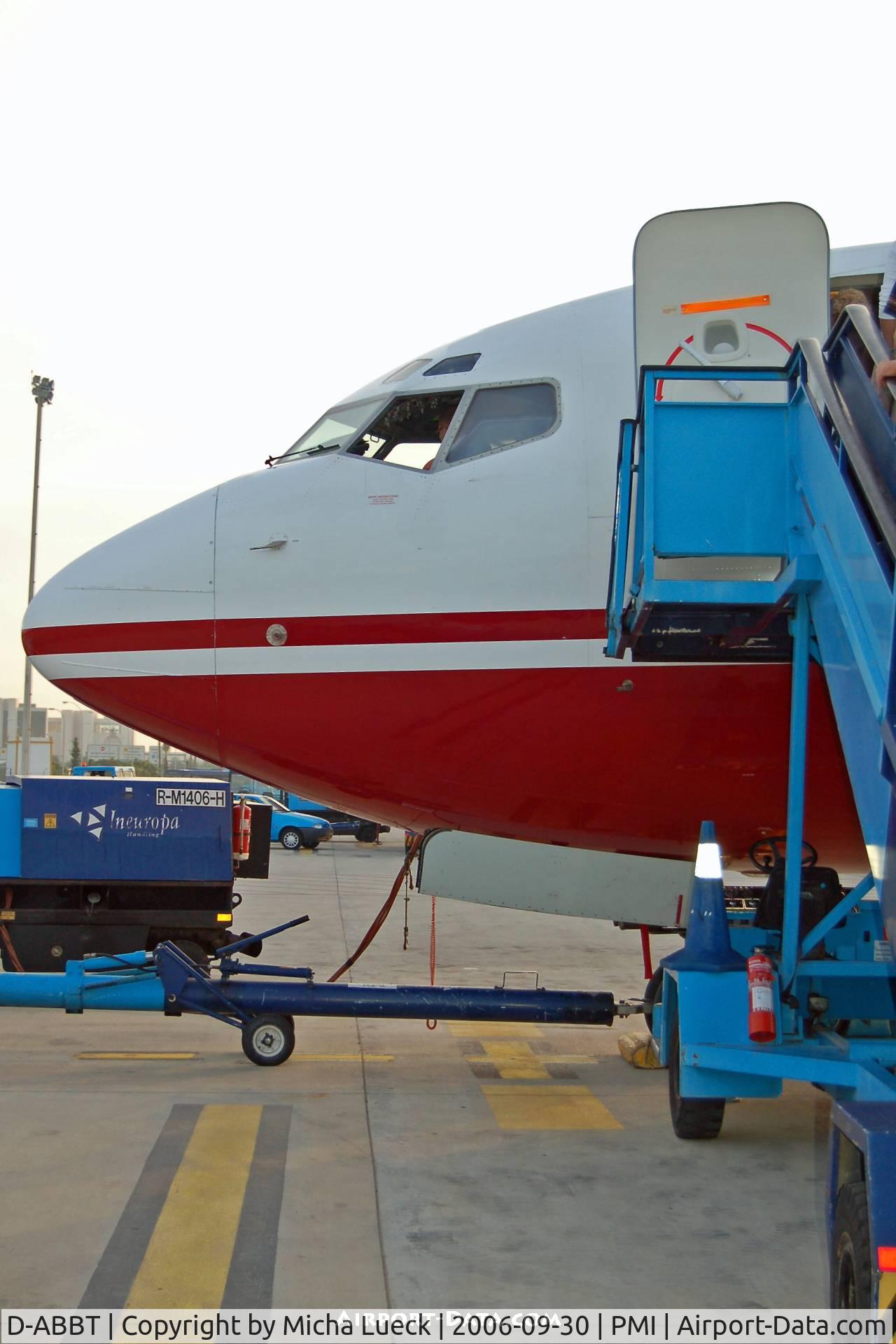 D-ABBT, 2001 Boeing 737-76N C/N 32582, Just before the flight to Frankfurt