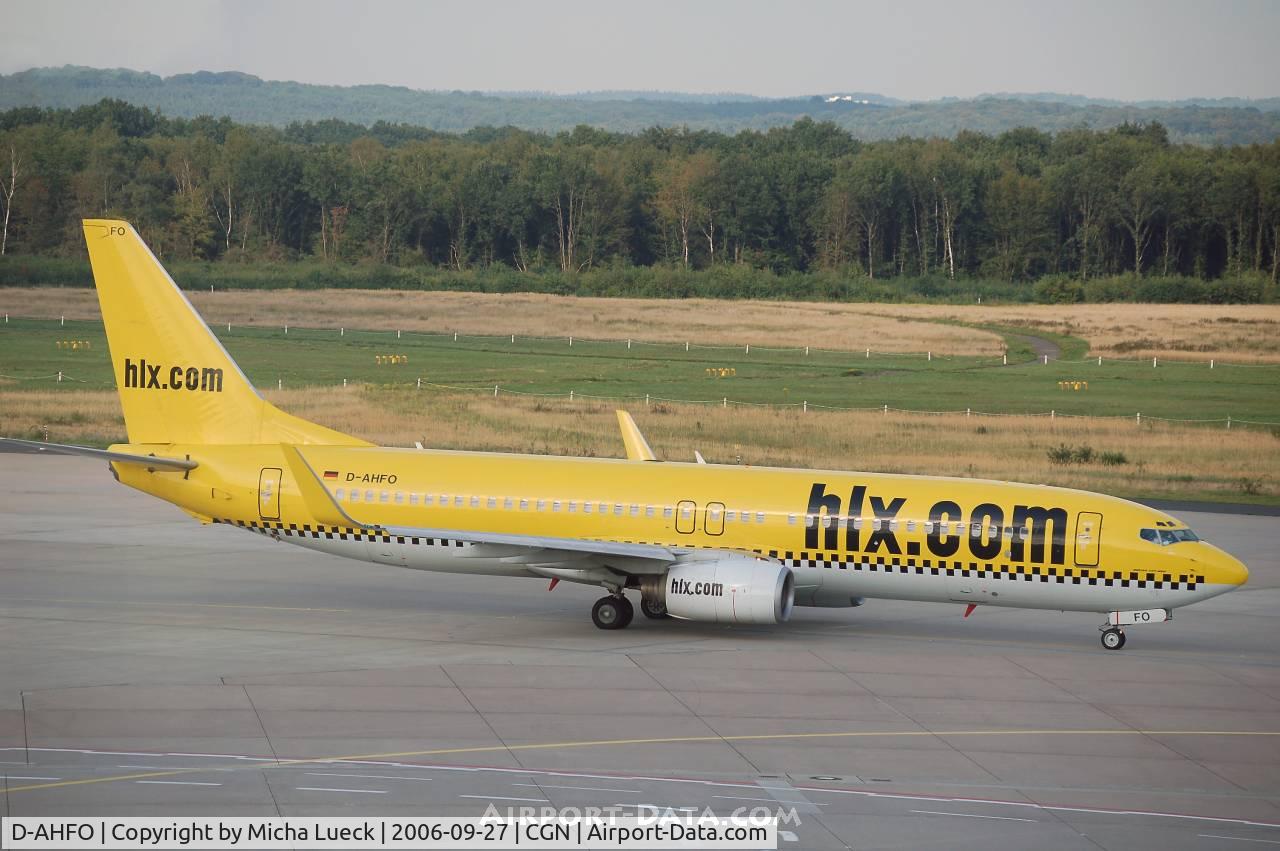 D-AHFO, 2000 Boeing 737-8K5 C/N 27987, At Cologne/Bonn