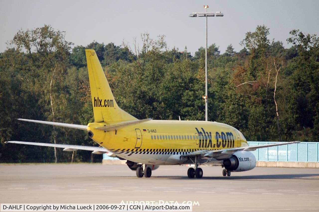 D-AHLF, 1990 Boeing 737-5K5 C/N 24927, Arriving at the parking position
