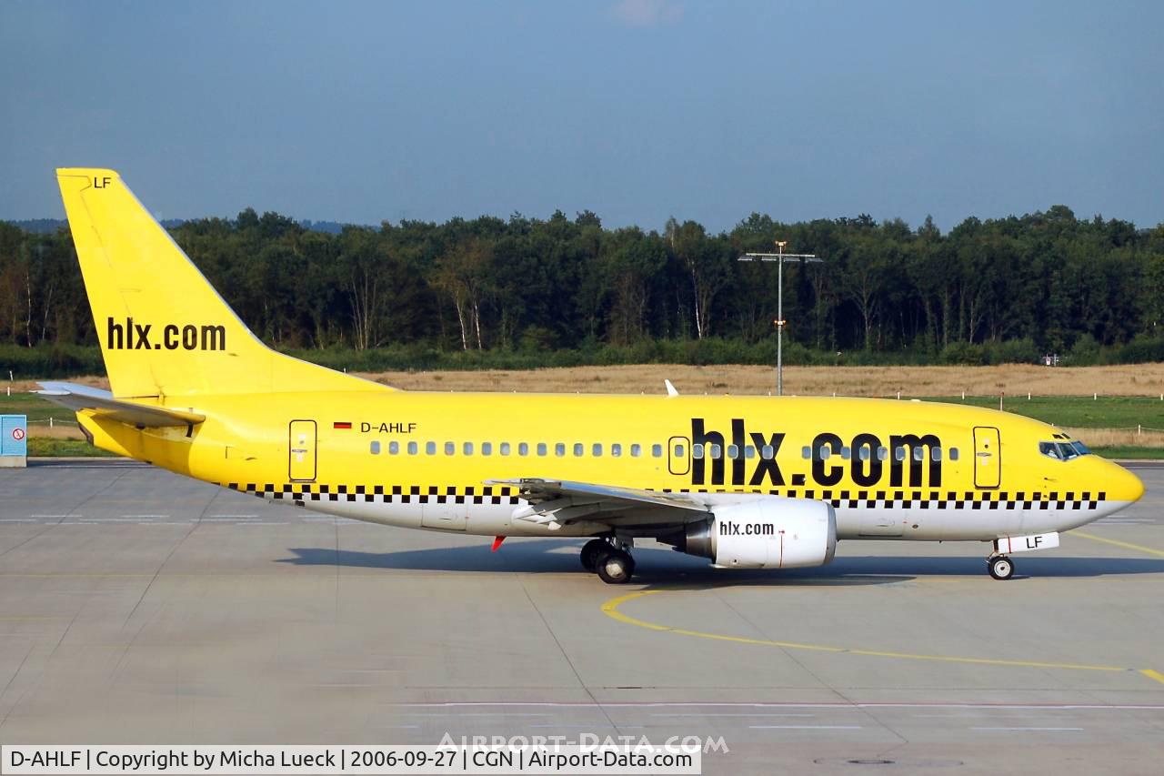 D-AHLF, 1990 Boeing 737-5K5 C/N 24927, Taxiing to the runway for take-off