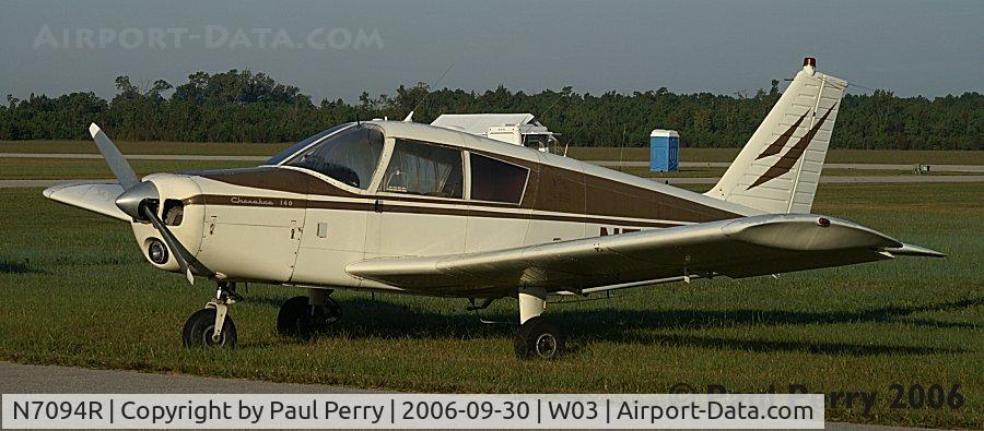 N7094R, 1966 Piper PA-28-140 C/N 28-21798, Another shot of this earthy Cherokee