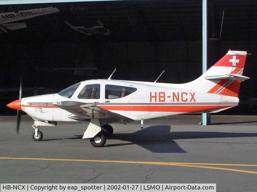 HB-NCX, 1976 Rockwell Commander 112TC C/N 13014, This airplane crashed on 2002-04-18 into the Pirelli-Tower at Milano after reporting a probable mechanical malfunction