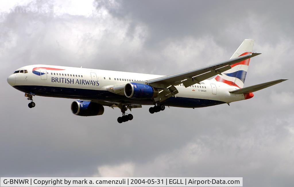 G-BNWR, 1992 Boeing 767-336 C/N 25732, B.767