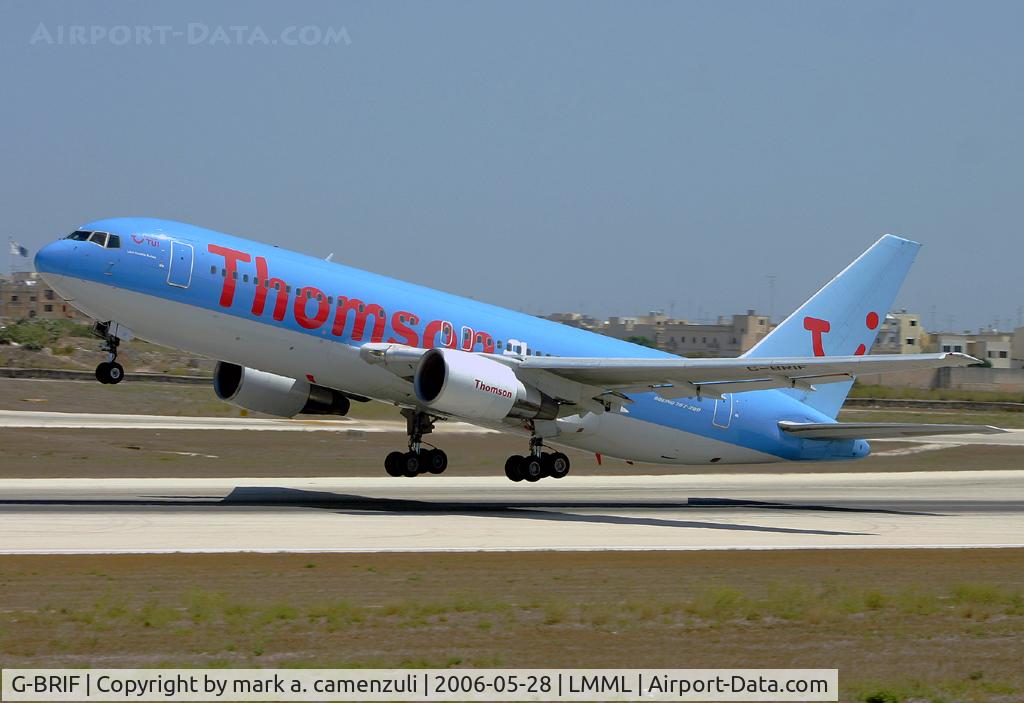G-BRIF, 1990 Boeing 767-204/ER C/N 24736, B.767