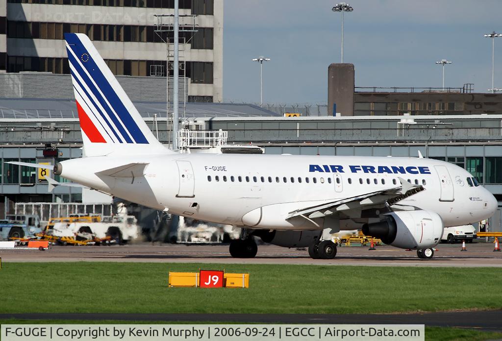 F-GUGE, 2003 Airbus A318-111 C/N 2100, Air France's baby Airbus