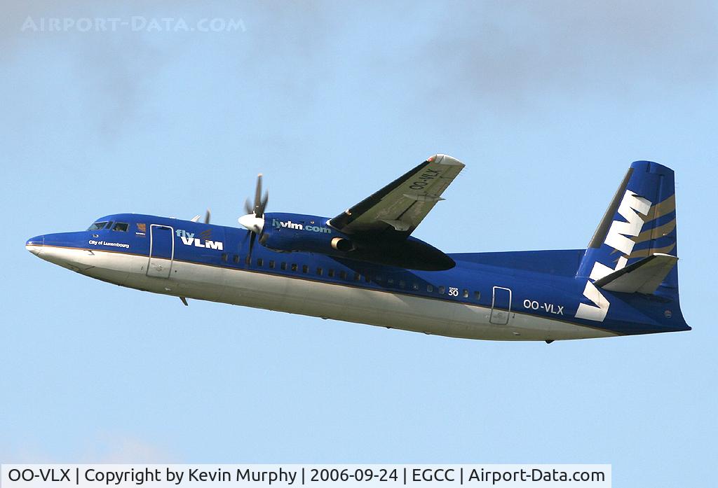 OO-VLX, 1990 Fokker 50 C/N 20177, VLM Fokker 50