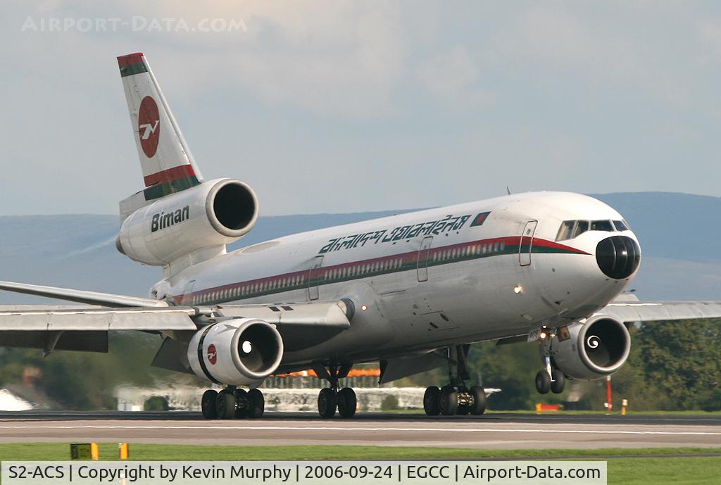 S2-ACS, 1980 McDonnell Douglas DC-10-30 C/N 46543, Bangladeshi old boy on 24R.
