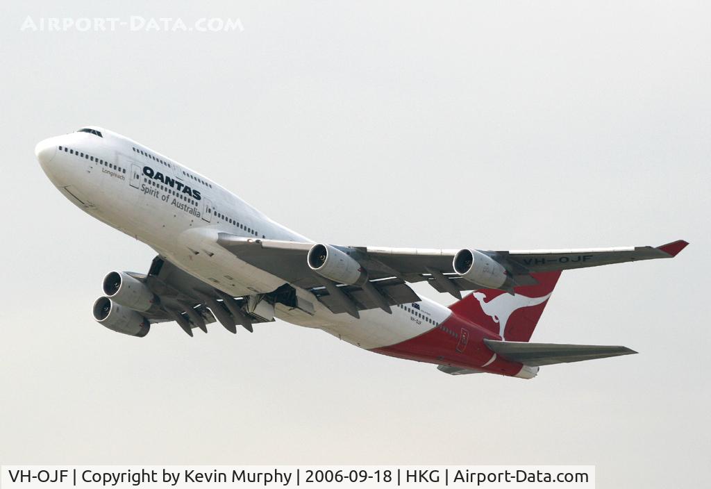 VH-OJF, 1989 Boeing 747-438 C/N 24483, Austrailian 747