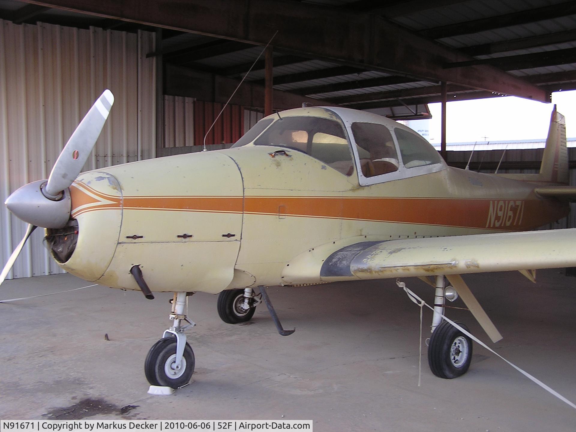 N91671, 1946 North American Navion (NA-145) C/N NAV-4-419, Navion