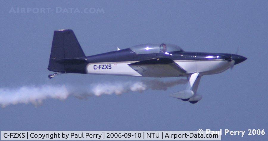 C-FZXS, 1997 Harmon Rocket II C/N 140, The Harmon Rocket blazing by