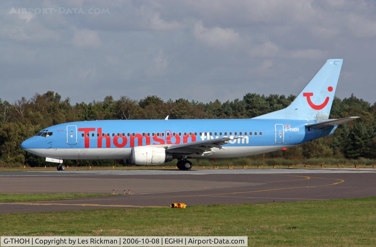 G-THOH, 1997 Boeing 737-31S C/N 29058, Boeing 737 500