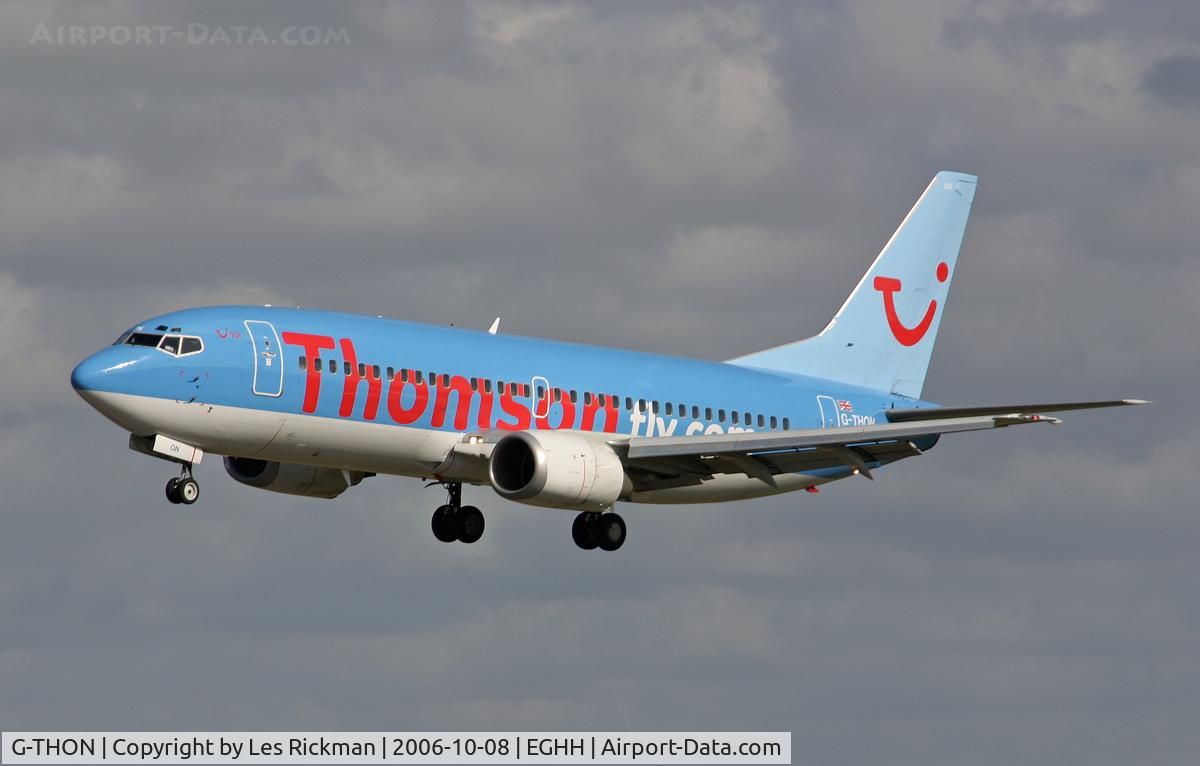 G-THON, 1999 Boeing 737-36N C/N 28596, Boeing 737 500