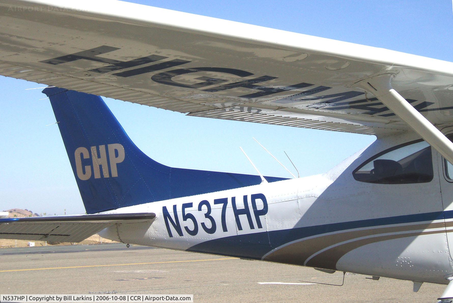 N537HP, Cessna 182S Skylane C/N 18280031, HIGHWAY PATROL is on the underside of the wing.