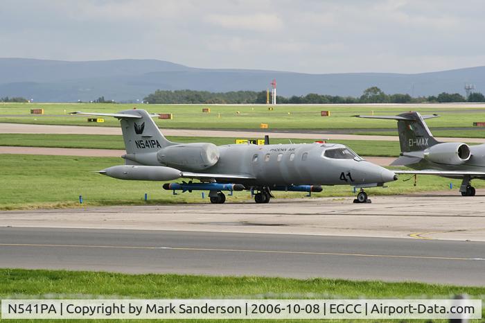 N541PA, 1976 Gates Learjet 35 C/N 053, Now in plain grey colours