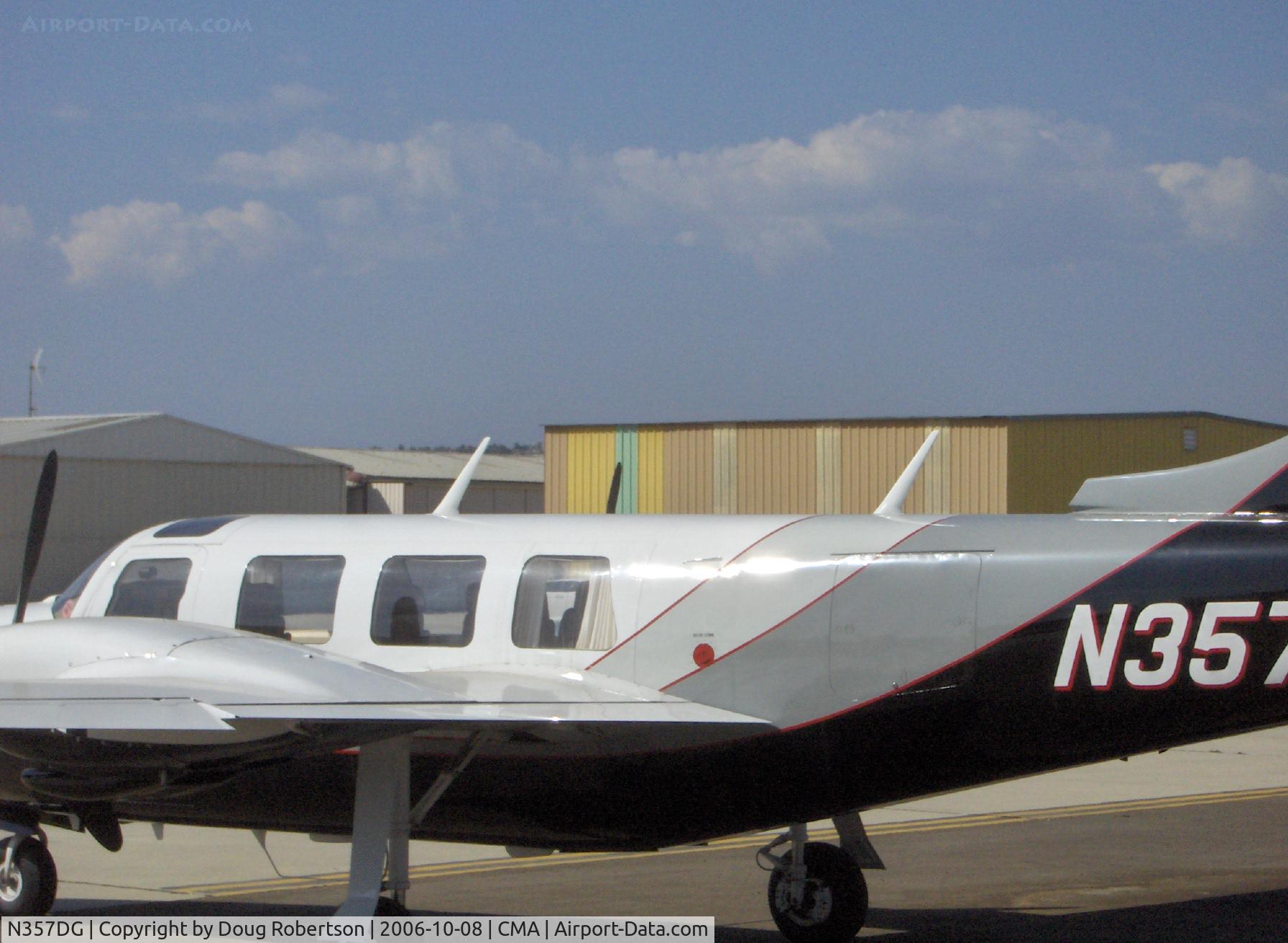 N357DG, 1980 Piper Aerostar 601P C/N 61P08488163447, 1980 Piper PA-60-601P AEROSTAR, pressurized, two Lycoming TIO-541 300 Hp each, (difficult camera access)