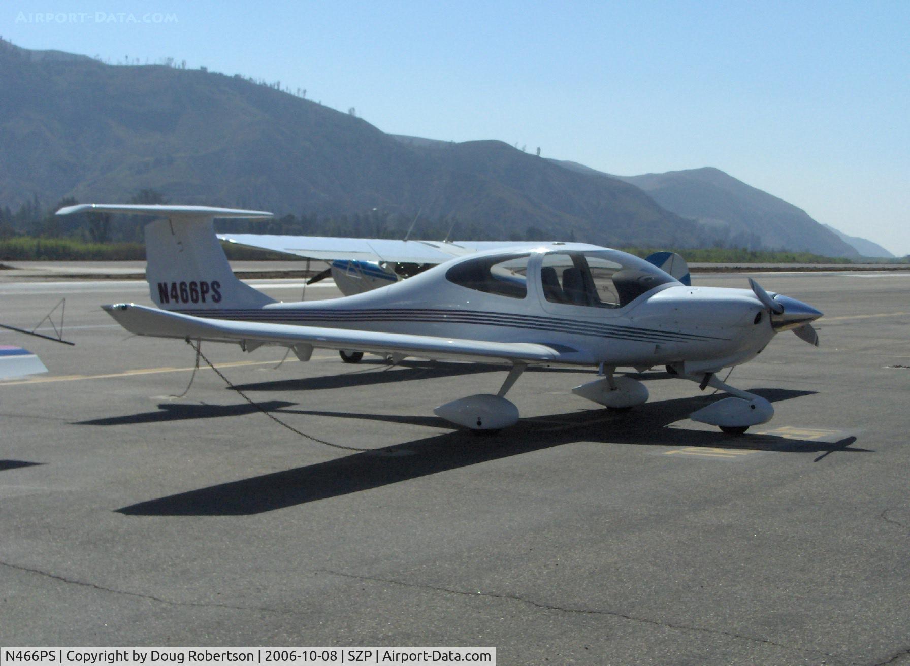 N466PS, 2005 Diamond DA-40 Diamond Star C/N 40.464, 2005 Diamond DA-40-180 DIAMOND STAR, Lycoming IO-360 180 Hp