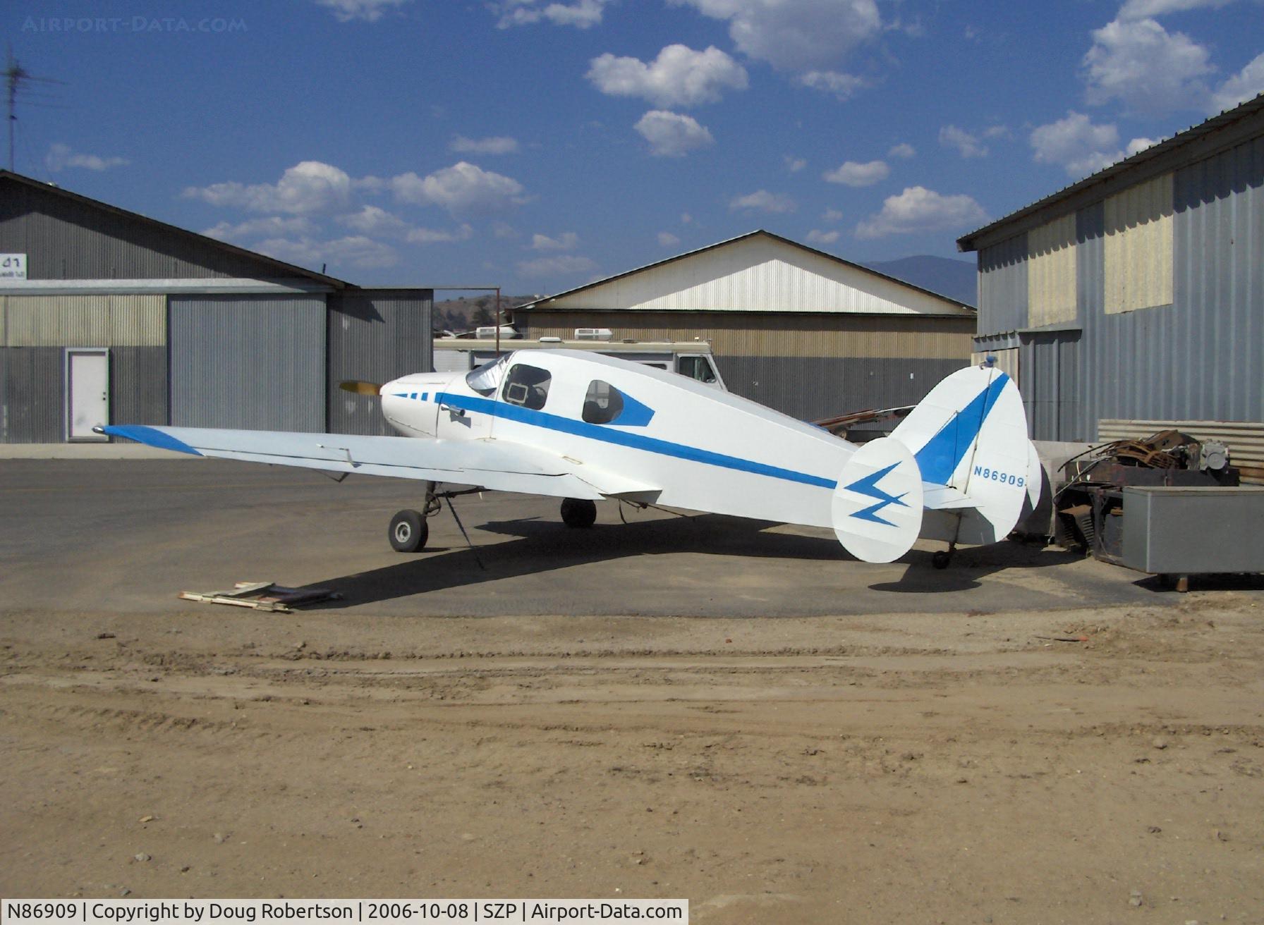 N86909, 1946 Bellanca 14-13 Cruisair Senior C/N 1271, 1946 Bellanca 14-13 CRUISAIR, Franklin 6A4150 150 Hp