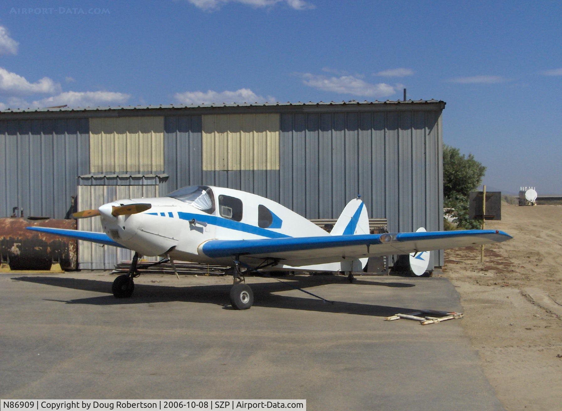 N86909, 1946 Bellanca 14-13 Cruisair Senior C/N 1271, 1946 Bellanca 14-13 CRUISAIR, Franklin 6A4150 150 Hp