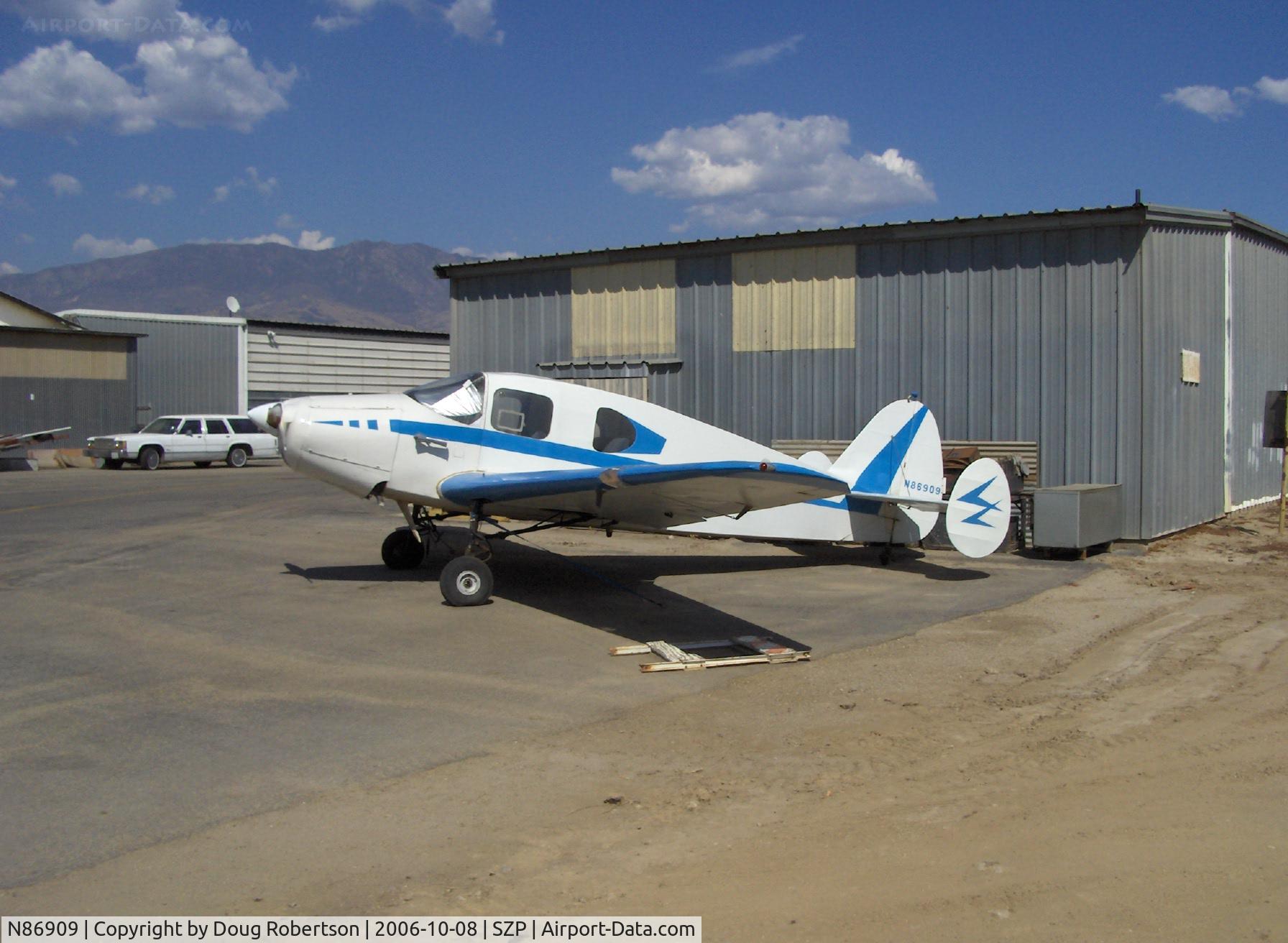 N86909, 1946 Bellanca 14-13 Cruisair Senior C/N 1271, 1946 Bellanca 14-13 CRUISAIR, Franklin 6A4150 150 Hp
