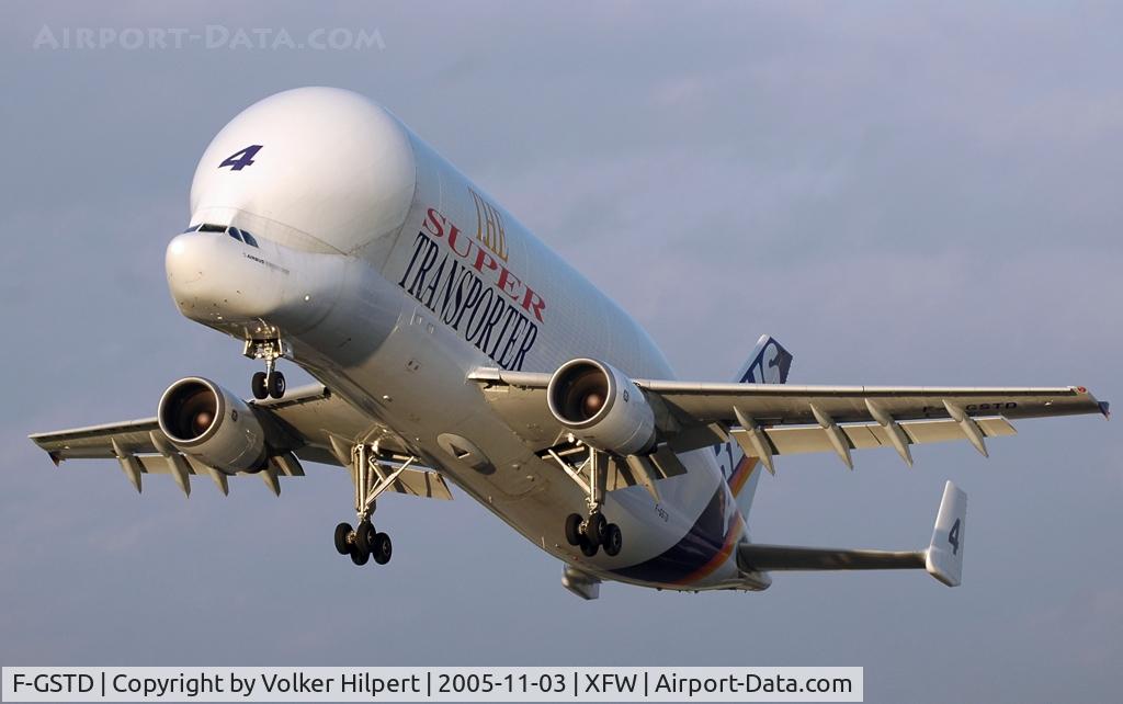 F-GSTD, 1998 Airbus A300B4-608ST Beluga C/N 776, Satic A300-600ST Beluga