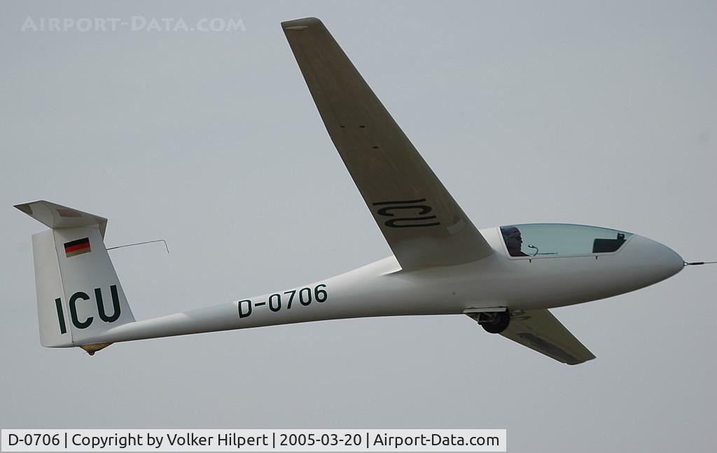 D-0706, Schempp-Hirth Standard Cirrus C/N 184, Schempp-Hirth Standard Cirrus
