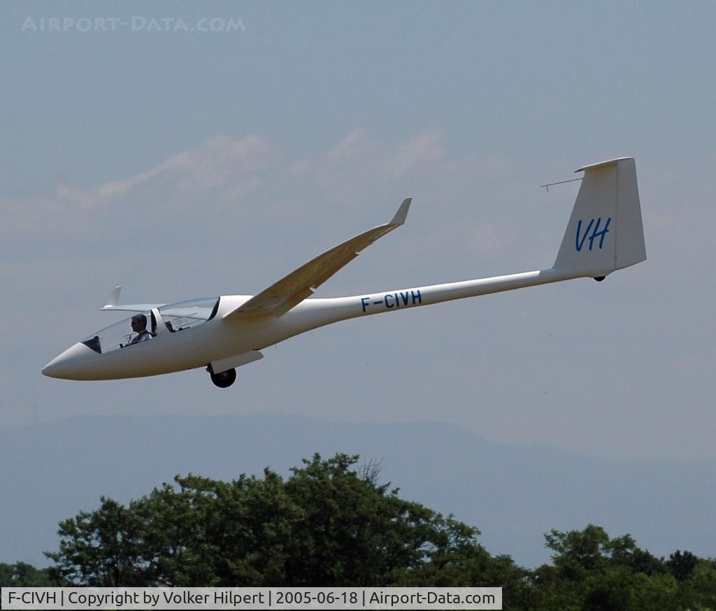 F-CIVH, 1986 Schleicher ASH-25 C/N 25005, Schleicher ASH-25
