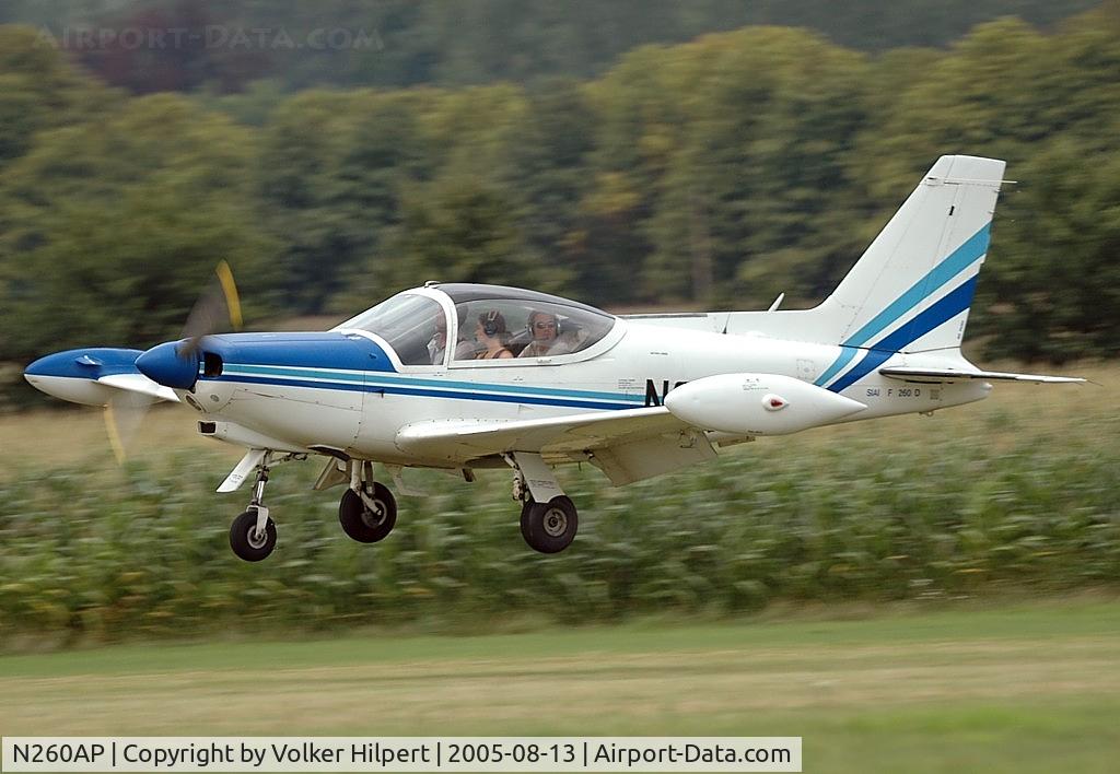 N260AP, 1992 SIAI-Marchetti F-260D C/N 839, SIAI/Marchetti SF.260D