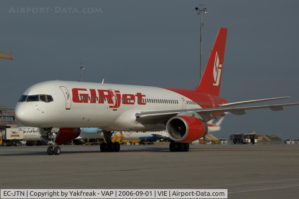 EC-JTN, 1992 Boeing 757-236 C/N 25597, Girjet Boeing 757-200