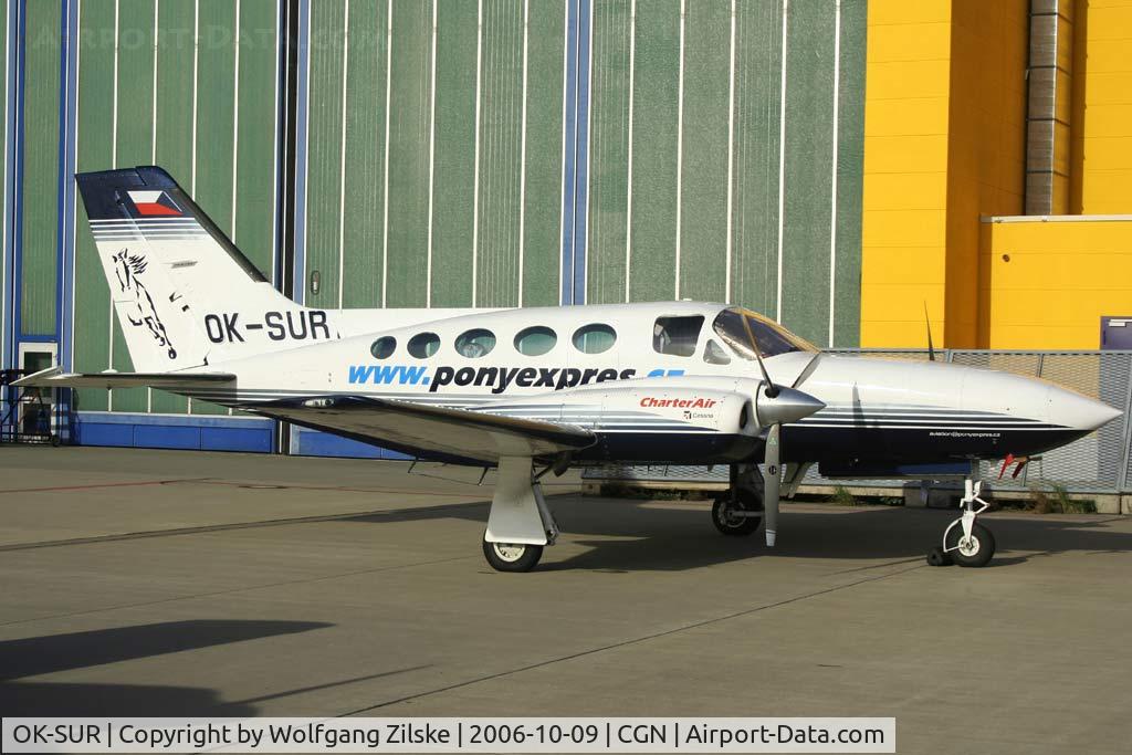 OK-SUR, Cessna 421C Golden Eagle Golden Eagle C/N 421C-0861, visitor