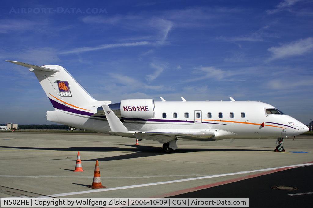 N502HE, 1992 Canadair Challenger 601-3A (CL-600-2B16) C/N 5111, visitor