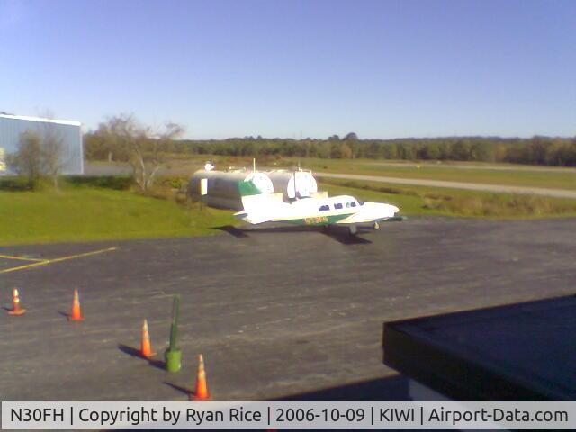 N30FH, 1973 Piper PA-34-200 C/N 34-7350203, Wiscasset, ME