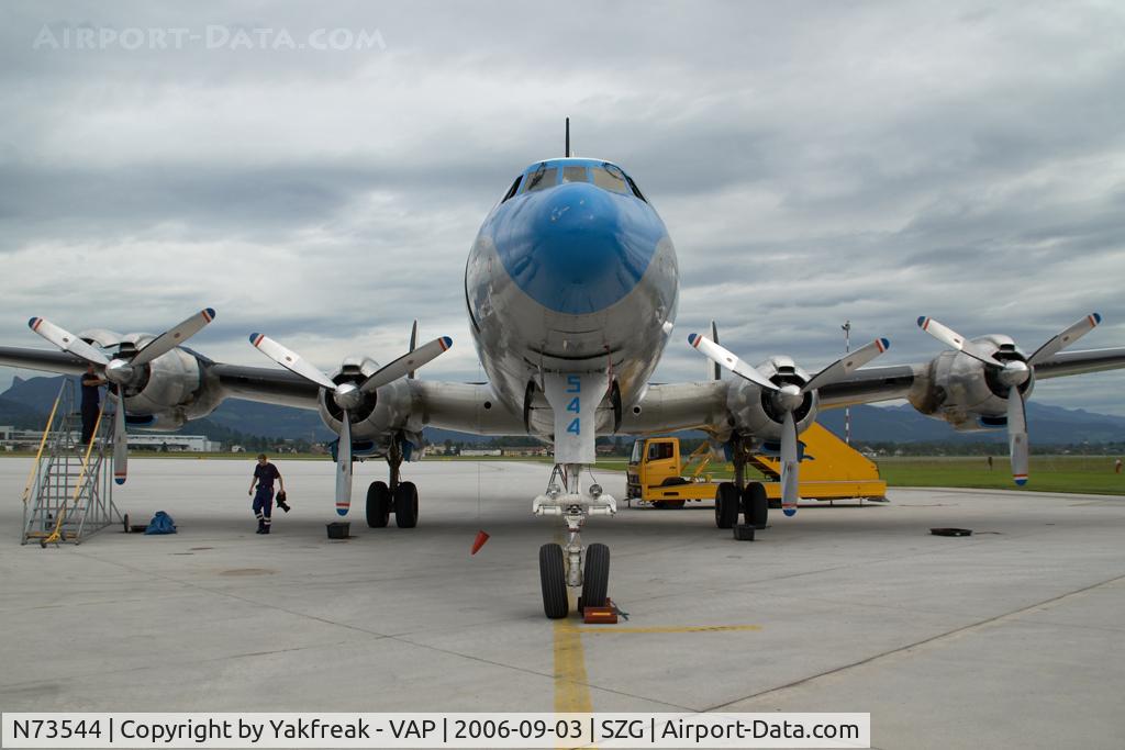N73544, 1955 Lockheed C-121C Super Constellation (L-1049F) C/N 1049F-4175, Super Constellation Flyers L1049 Super Constellation