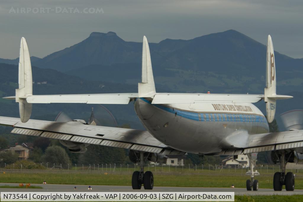 N73544, 1955 Lockheed C-121C Super Constellation (L-1049F) C/N 1049F-4175, Super Constellation Flyers L1049 Super Constellation