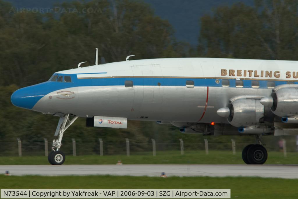 N73544, 1955 Lockheed C-121C Super Constellation (L-1049F) C/N 1049F-4175, Super Constellation Flyers L1049 Super Constellation