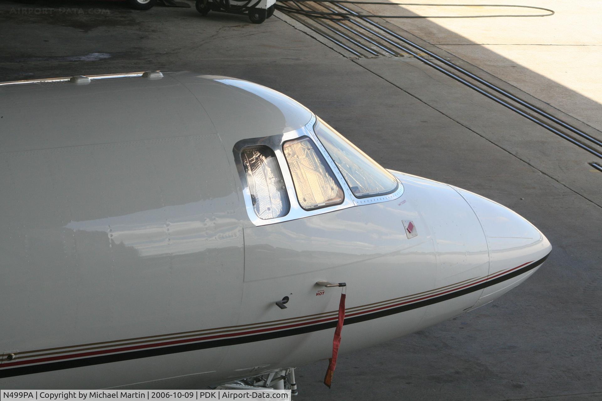 N499PA, 2005 Raytheon Hawker 800XP C/N 258739, In Epps Hanger