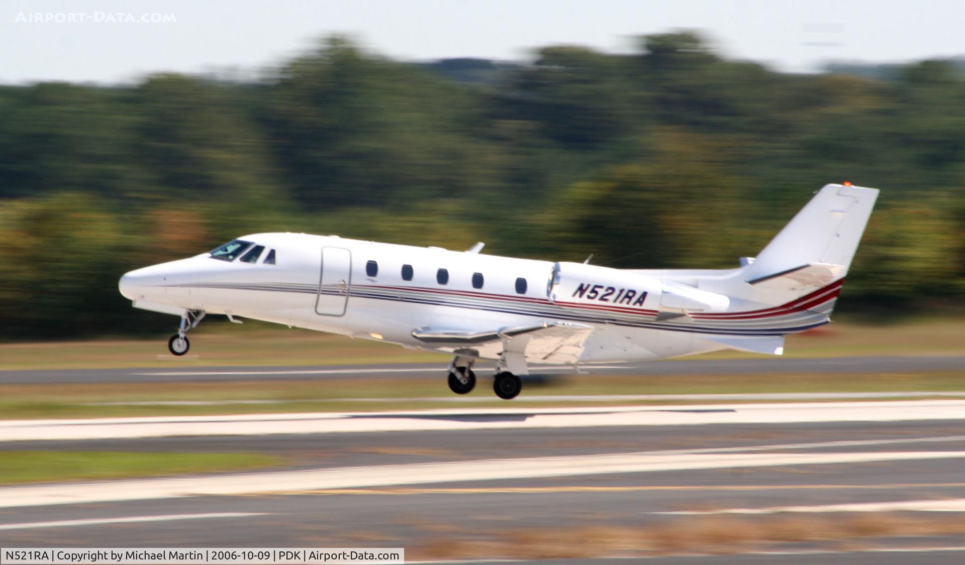 N521RA, 2000 Cessna 560XL C/N 560-5076, Departing PDK enroute to TVI