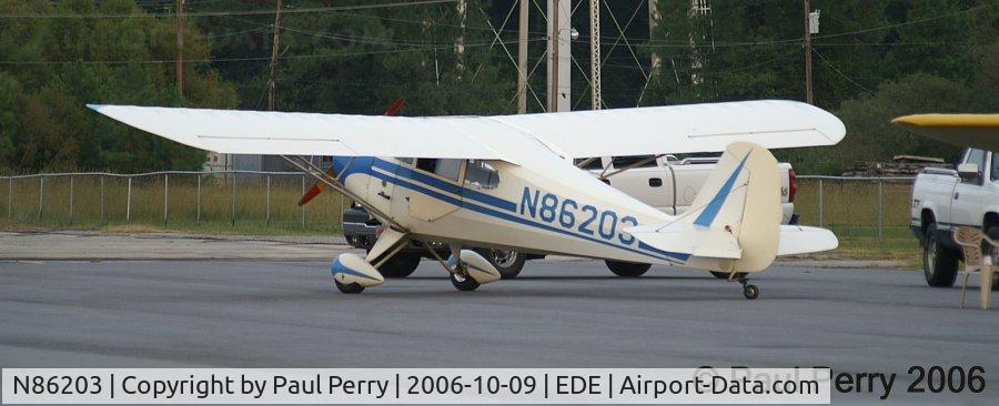 N86203, 1946 Aeronca 11AC Chief C/N 11AC-8, Another shot of the Outer Banks Aeronca