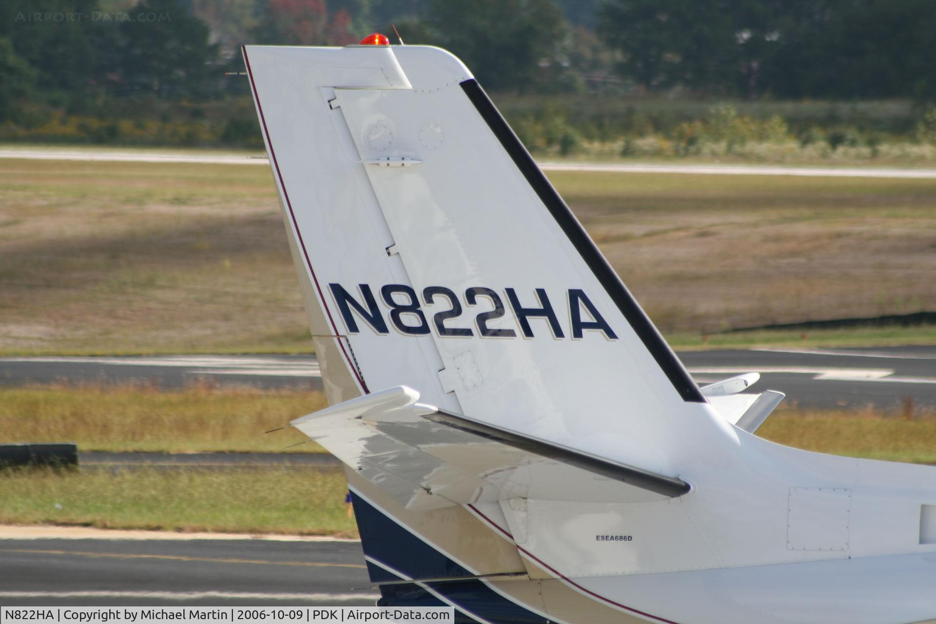 N822HA, 1983 Cessna 550 C/N 5500464, Tail Numbers